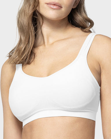 Wire-Free Stretch Support Tank Bra