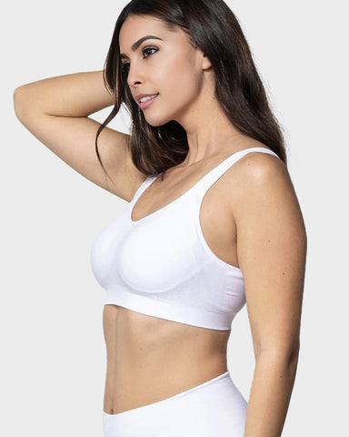 Wire-Free Stretch Support Tank Bra