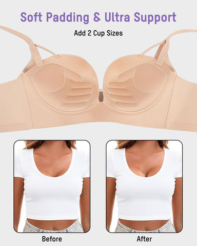 Wireless Add-2-Cup Push-Up Bra