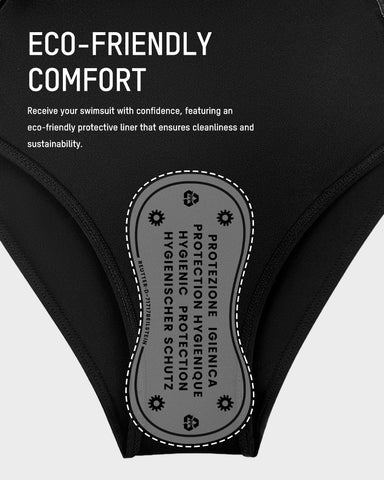 Women's One Piece Flattering Cheeky High Cut Out Cute Swimsuit