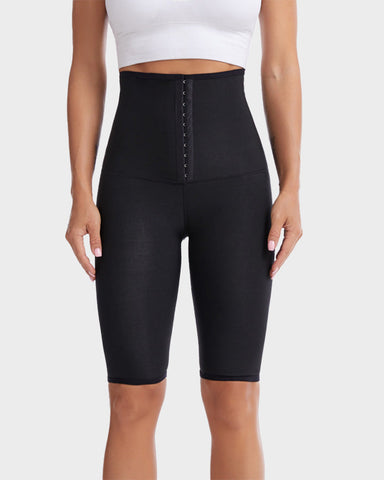 High Waist Tummy Control 5/8 Length Workout Sauna Pants