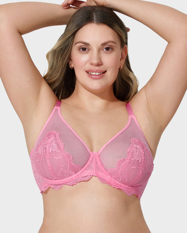 Full Coverage Lace Minimizer Bra