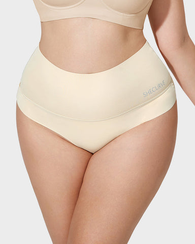 High-Rise Seamless Thong Panty(3 Pack)