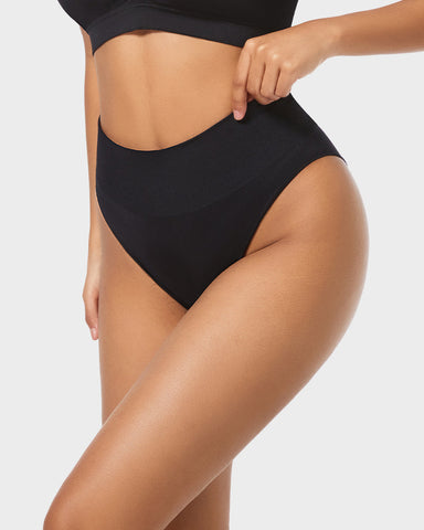 Seamless High Waist Tummy Control Brief Panty (3 Pack)