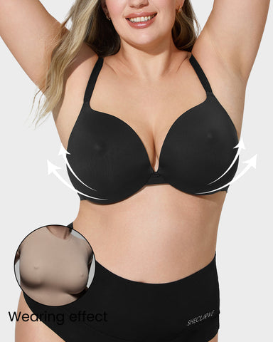 Nipple Push-Up Bra