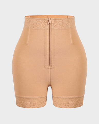 Boned Sculpt High Waist Shorts