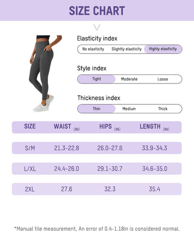 Tummy Control Butt-Lifting Training Leggings with Pockets